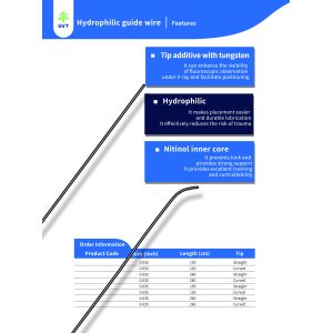 Buy cheap High Accuracy Hydrophilic Guidewire Hydrophilic Intervention Wire Dual Tip Radiopaque from wholesalers