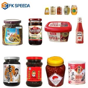 Buy cheap Electric Pneumatic Driven FK-JL6 Honey Paste Bottle Packing Piston Filling Capping Machine from wholesalers