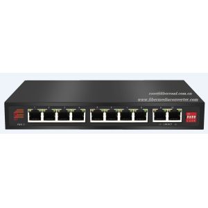 Buy cheap 8x10/100/1000Base-TX to 2x10/100/1000Base-TX PoE Switch , with 8-port PoE af / product