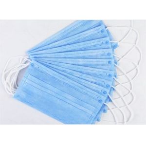 Buy cheap Easy Carrying Disposable Surgical Mask , Latex Free Hypoallergenic Dental Masks product