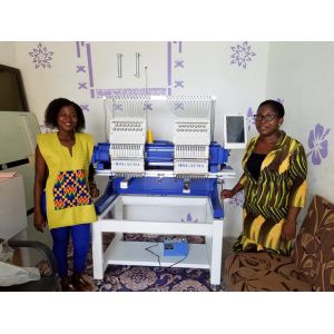 HO1502H multi function flat/tshirt/hat computer embroidery machine highest