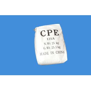 Buy cheap Elastic Polymer Chlorinated Polyethylene 135A Weather Resistance from wholesalers