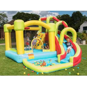 Buy cheap Toddler Inflatable Combo Water Slide Jumping House With Ball Pit from wholesalers