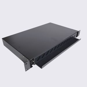 Buy cheap 1U 12 Ports 19 Inch SC Duplex Fiber Optic Patch Panel with Customized Logo and OEM ODM Service in Cold-Roll Steel from wholesalers
