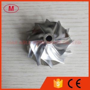 Buy cheap TB25 431350-0015 39.79/51.37mm 6+6 blades turbo milling/aluminum 2618/billet compressor wheel for 452022/452038/452039 from wholesalers