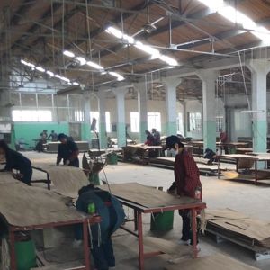 Buy cheap Recon Wood Veneer Of Elm Burl ELM.B-X5008 Ring Grain Brown Color 0.13-0.35mm Thickness For Hotel Decoration from wholesalers