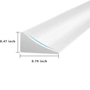 Buy cheap Bendable Water Dam Barrier for Shower Threshold 10-Year Service Life Height 0.47" 14mm from wholesalers