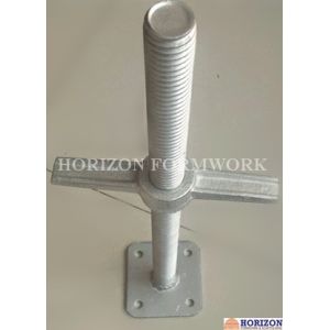 China Screw jack base, Galvanized jack base, U-head, Universal jack base