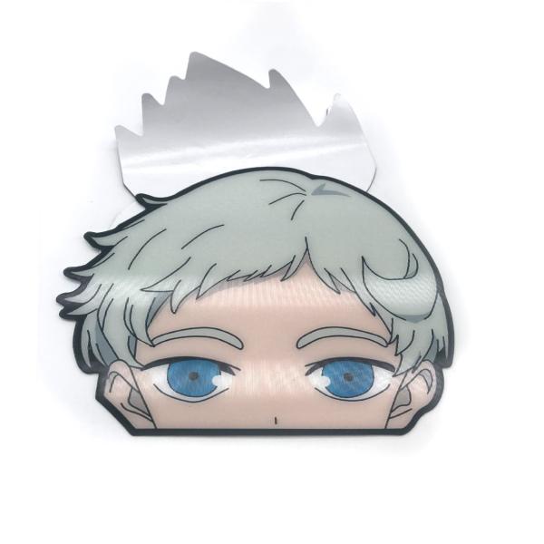 Wholesale Cartoon Die Cut Lenticular Sticker Custom Printing Laptop Car Window 3D Anime Motion Sticker