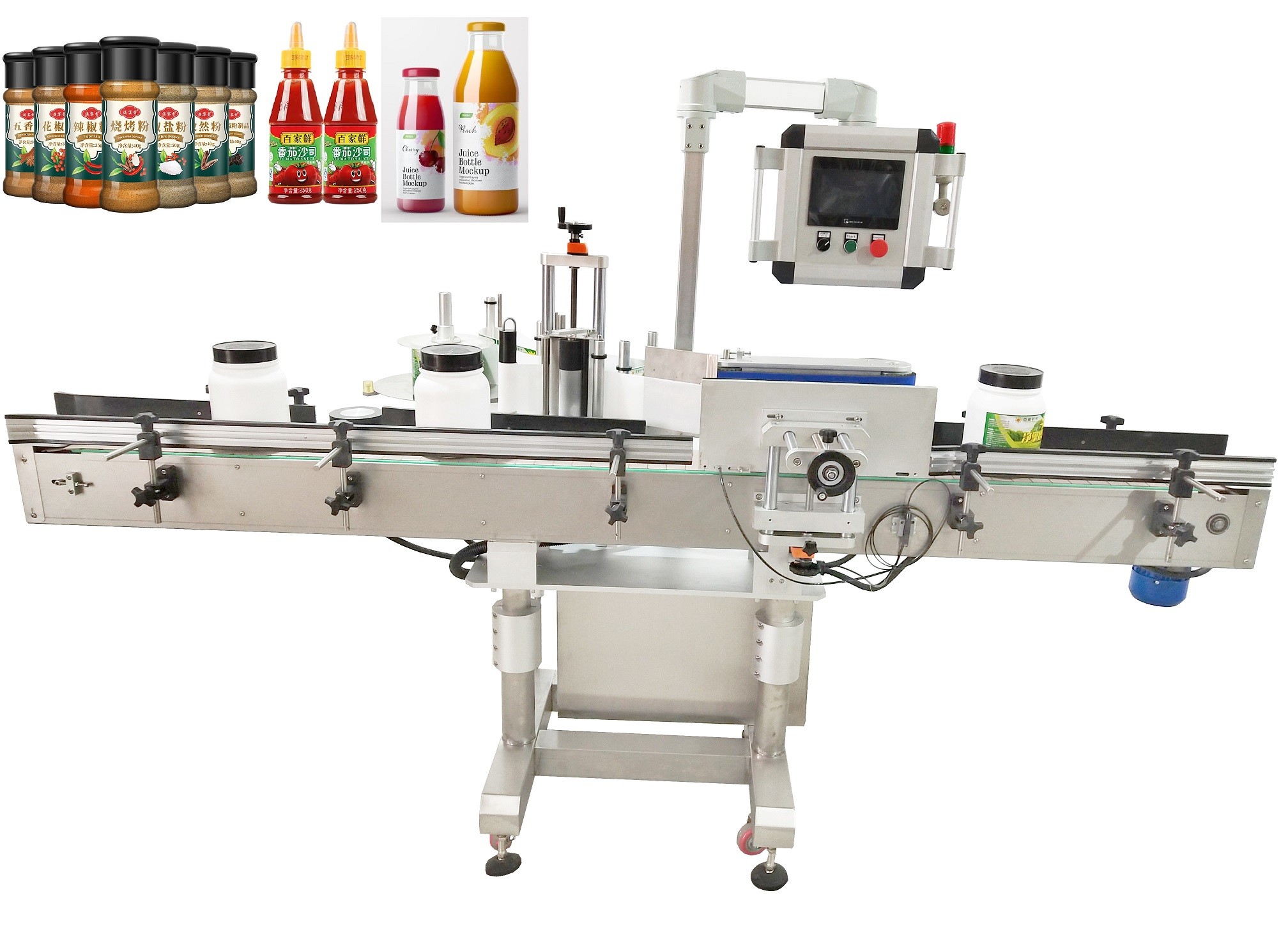 Buy cheap Precise Placement Automatic Labeling Machine With High Accuracy And Label Placement from wholesalers