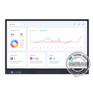 Buy cheap 75" AG Glass Android 8.0 Touch Screen Whiteboard For Zoom Remote Video Meeting from wholesalers