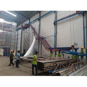 Buy cheap Vertical extrusion Aluminium Profile Powder Coating Production Line from wholesalers