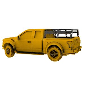 Jeep Gladiator JT Camping Bed Rack with Black Powder Coating and Multiple