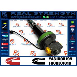 China Cummins Engine Injector Nozzle Y431KO5199 & 4955526 for QSK38 QSK50 QSK19 6 Months Warranty Machinery Repair Shops on sale