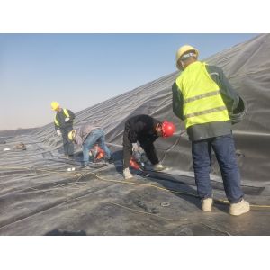 Buy cheap Excellent Chemical Resistance HDPE Geomembrane for Effective Seepage Control in Environmental Engineering Applications from wholesalers