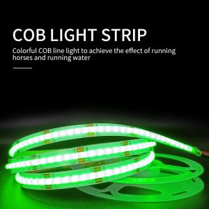Buy cheap Ultra Narrow COB LED Strip Light Flexible Line 24V Ra90 4mm Wide 480 Beads from wholesalers