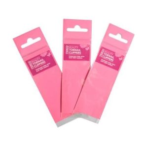 PE Header Hanging Hole Plastic Bag with Custom Printing & Self Adhesive Strip