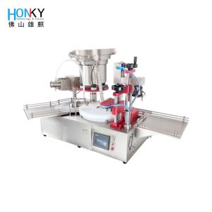 Stainless Steel Essential Oil Filling Machine 2-25ml Capacity