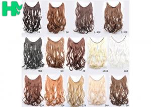 Buy cheap Fashionable Colorful Synthetic Clip In Hair Extensions High Temperament Hair For Women product