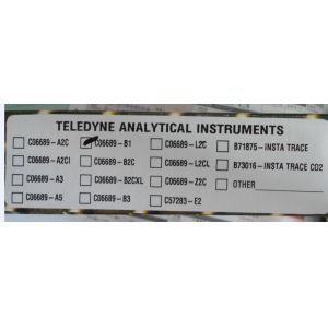 ROHS 3000MB C6689 B1 Teledyne Trace Oxygen Analyzer Instruments