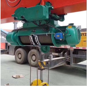 6-24ms Crane Electric Wire Rope Hoist In Multifunctional Workshop