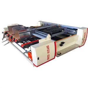Buy cheap 2800 KG Folder Gluer For Corrugated Box Lock Bottom Cardboard Packaging Type Cartons from wholesalers