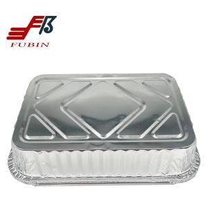 Buy cheap Rectangular Aluminum Foil Box In Oven 700ml Carry Out Container from wholesalers