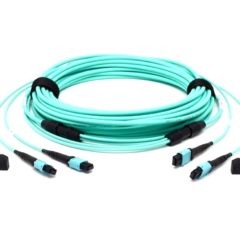 MTP- MTP Truck Cable for network 24core OM3 (50/125) polarity C trunk cable for