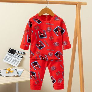 Buy cheap Autumn Children printed pyjama set Full Flower Long Pyjamas Set from wholesalers