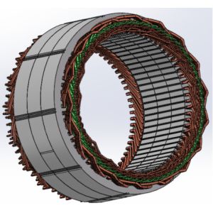 Fully Automatic Armature Needle Winding Machine For Commercial Van Truck Stator