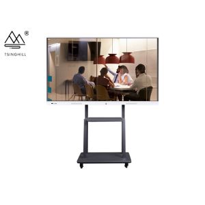 Infrared Meeting Room Interactive Display 60 Touch Screen Monitor