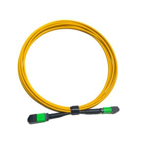 Buy cheap Female MPO Trunk Cable 12 Fibers Type A Multimode MM OM3/OM4 MPO Patch Cord LSZH 50/125 from wholesalers
