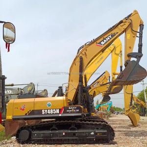 Buy cheap SANY SY485H Crawler Excavator with 2.23m3 Bucket Capacity and Original Hydraulic Valve from wholesalers