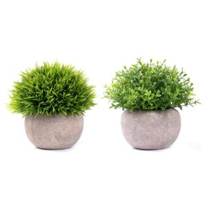 Buy cheap Plastic PE Small Artificial Potted Greenery Support OEM ODM from wholesalers