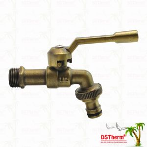 Buy cheap Bronze Heavy Duty Classic Aluminum Handle Bibcocks Spigot Valve Water Tap Water Spout Faucet from wholesalers