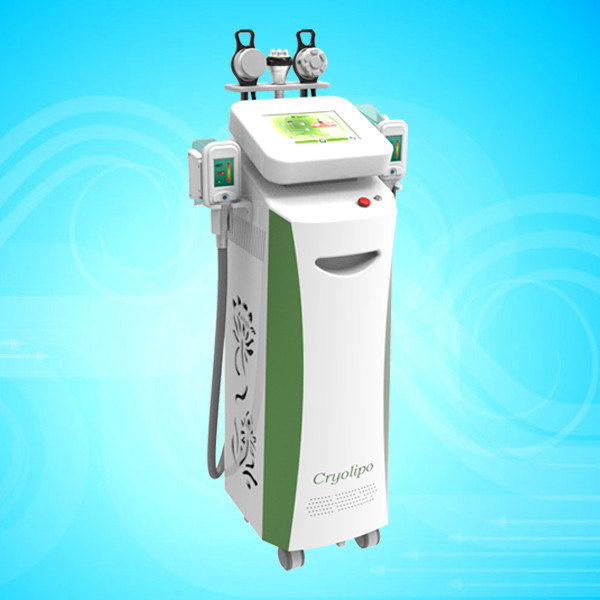 Quality 5- handles fat reduction Multifunctional RF cryolipolysis slimming machine clinic use for sale