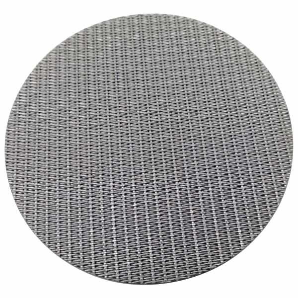 Buy cheap SS Wire Mesh Disc Micron Mesh Screen Good Air Permeability from wholesalers