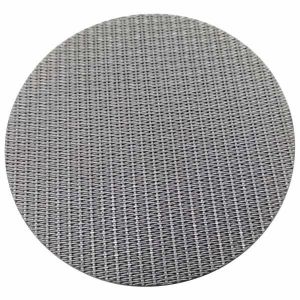 Buy cheap SS Wire Mesh Disc Micron Mesh Screen Good Air Permeability from wholesalers