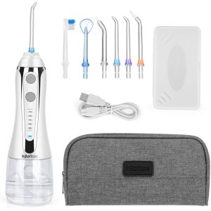 Buy cheap OEM / ODM 300ML Ultrasonic Water Flosser With Optional Nozzles from wholesalers