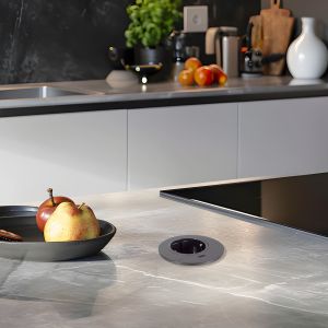 Buy cheap Round Design Sofa Set with Embedded Table Power Socket with TYPE C Charging USB Charging Socket from wholesalers