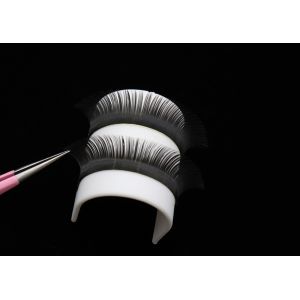 Buy cheap White Plastic U Shape Eyelash Extension Glue Ring Adhesive Pallet from wholesalers