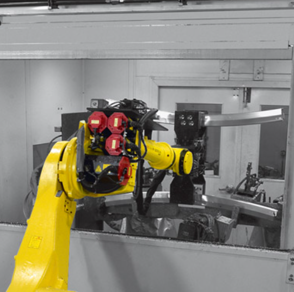 FANUC R-1000iA/80F Payload 80kg Programming Industrial Handling Robotic Arm