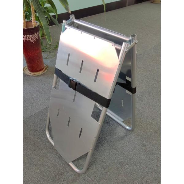 Quality Aluminum Alloy Hard Board Two Fold Stretcher For Patient Transfer Light Weight Convenient To Carry for sale