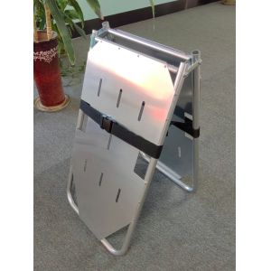 Buy cheap Aluminum Alloy Hard Board Two Fold Stretcher For Patient Transfer Light Weight Convenient To Carry from wholesalers