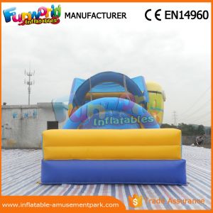 Buy cheap Durable Inflatable Spongebob Combo bounce house with slide / Inflatable Combo Units from wholesalers