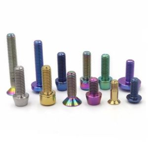 Titanium Alloy Handle Screw M5x18x20 Handle Fixing Screws With Gasket