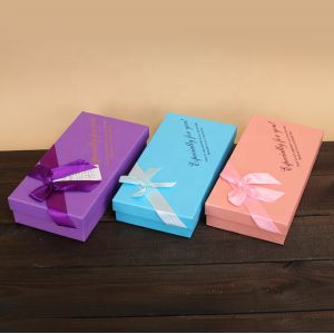 Buy cheap Classic Style Ribbon Paper Sweet Box Gift Packing For Chocolate Candy from wholesalers