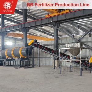 Simple BB Fertilizer Manufacturing Line With Bulk Blending Fertilizer Plant