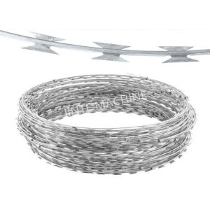 ISO Concertina Razor Blade Wire Making Machine