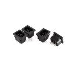 Buy cheap 250V 10A IEC320 C14 Circular Electrical Connectors 3 Terminals Inlet Power Male Plug Socket Adapter from wholesalers